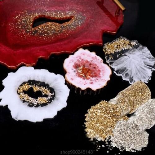 1 Set DIY Crafts Nail Art Decorations Broken Glass Stones Crystal UV Epoxy Resin Filler Jewelry S26 20 Dropshipping