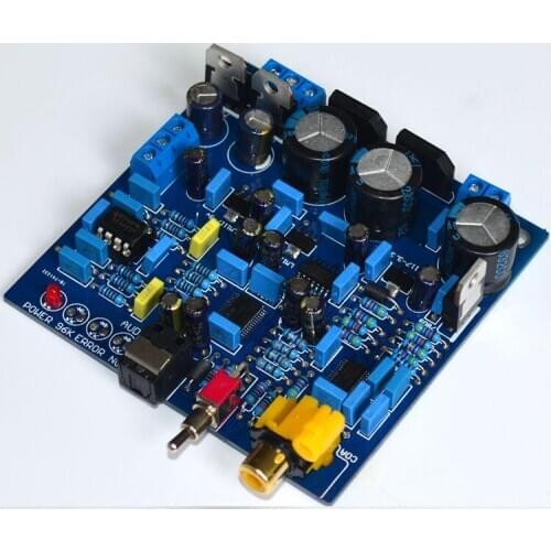 AK4396+CS8416 Fiber Coaxial Decoding Board Audio DAC Decoding Board New