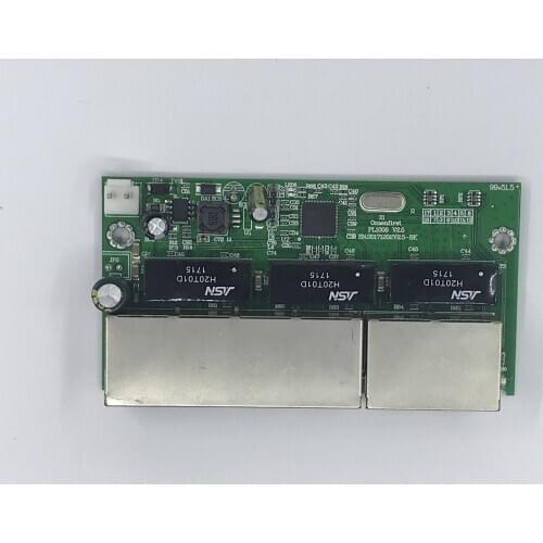 CCTV active 6 Ports 10/100M PoE Switch Power Over Ethernet For POE IP Camera System Desktop Switches 2ports Uplink