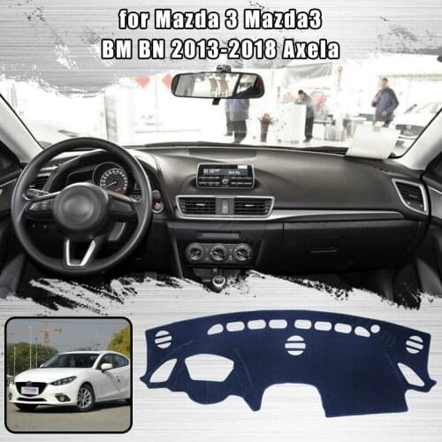 For Mazda 3 Mazda3 BM BN 2013-218 Axela Right and Left Hand Drive Car Dashboard Covers Mat Shade Cushion Pad Carpets Accessories