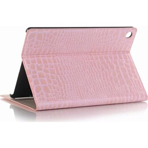 Crocodile PU Leather Card Holder Case For Huawei Mediapad M5 10.8 inch , Smart Flip PC Tablet Cover