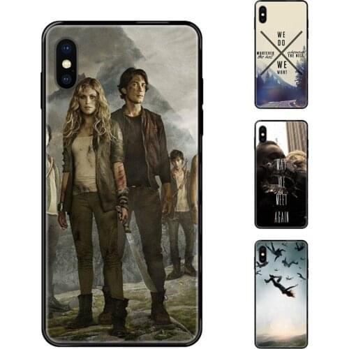 Black Soft TPU Art Online Cover Case European The 100 Tv Shows Movie For Xiaomi Redmi 3S 4X 4A 5 5A 6 6A 7 7A 8 8A 8T 9 9A K20