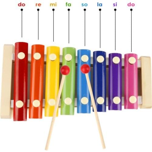 Wooden Xylophone Toy For Children Kid Musical Toys Xylophone Wisdom Juguetes Learning&Education Music Instrument