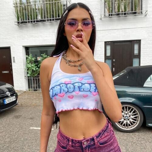 Tank Tops Sexy Crop Vest Camisole Tank Tops Women Summer Basic Crop Top Streetwear Fashion 2020 Cool Girls Cropped Tees Camis