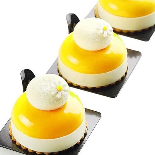 Meibum Kitchen Oblate Mousse Silicone Cake Molds Chocolate Mould Party Dessert Decoration Muffin Pan Pastry Baking Tools