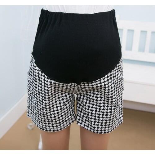 Maternity Summer Casual Shorts Mother Simple & Comfortable Character Birds Cotton Shorts Pregnant Care Belly Pants Women Capris