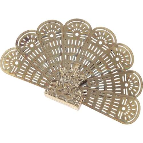 1:12 Scale Dollhouse Miniatures Metal Fireplace Fan Cover Models