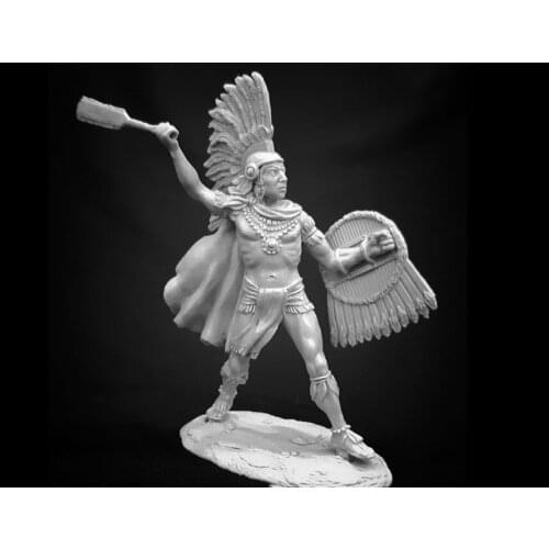 1/24 Scale Warrior Unpainted Resin Figure Building Kit