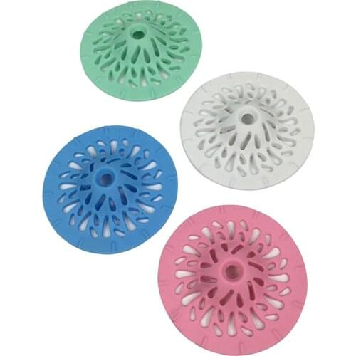 Floor Drain Cover Anti Clogging Silicone Filter Screen Household Floor Drain Pad for Kitchen Bathroom