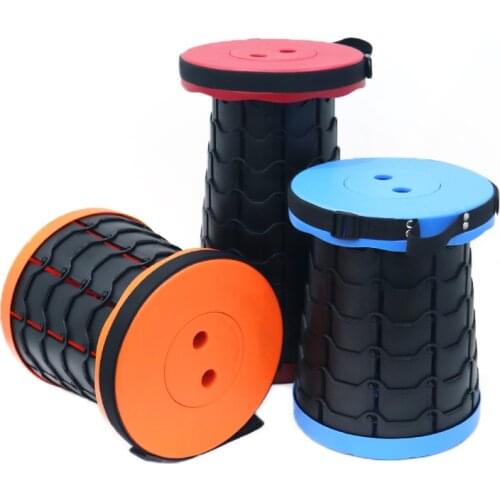 Portable Ultra-Light Multifunctional Telescopic Folding Stool For Bathroom ,Porch,Bedroom & Balcony