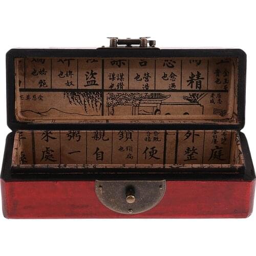 Handmade Retro Mini Pillow Shaped Box Jewelry Box Wedding Gift Jewellery Box