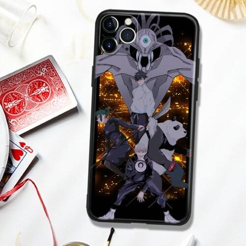 Jujutsu Kaisen Toge Maki Yuta Megumi Silicone Glass Phone Case Cover Shell For iPhone SE 6s 7 8 Plus X XR XS 11 12 Mini Pro Max