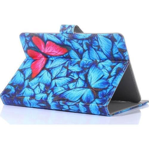 Myslc Universal Cover For Irbis TZ85/TZ86/TZ82 8 inch Tablet Printed PU Leather Stand Case