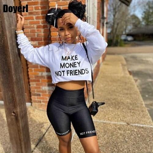 2 Piece Short Sets Womens Outfits Sportwear Joggers Crop Tops Biker Shorts Women Set Tracksuit Two Piece Matching Sets for Women