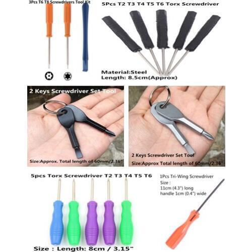 1/2/3/5Pcs 6 Styles Tri-Wing / Keys/ Torx Screwdriver Multifunctional Repair Tool