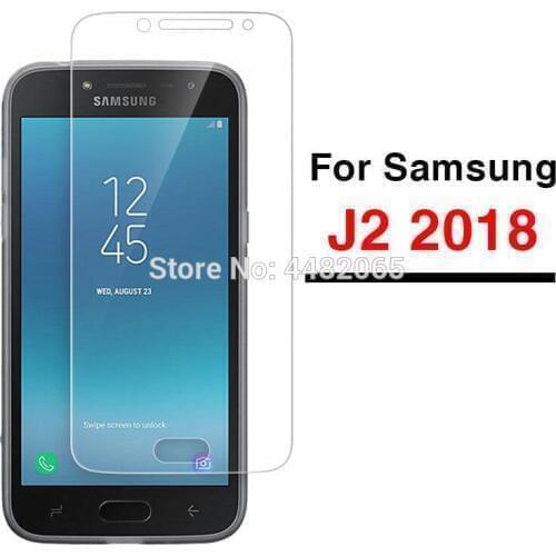 2pcs Front Tempered Glass For Samsung Galaxy J2 2018 Glass Screen Protector Glas Protective Film 9h Screen Protection Guard