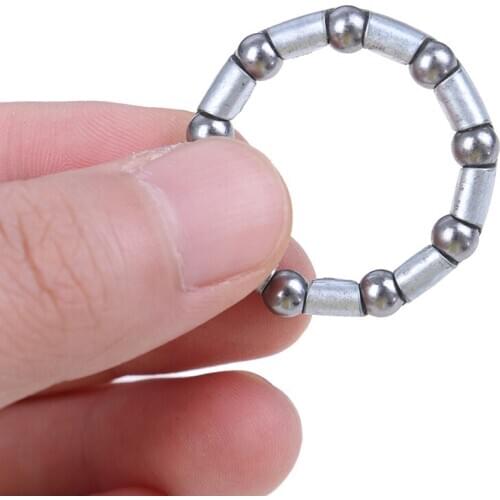 2PCs Bicycle Bearing Bicycle Rear Wheel Axle Ball Bearing Cages Bike Shafts