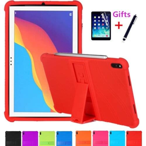 Case For Huawei Matepad Pro 10.8 MRX-W09 MRX-W19 MRX-AL09 Tablet Soft silicone Stand Cover Skin Shell Capa+film+pen