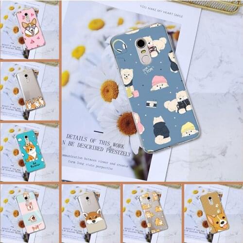 Phone Case For Pocophone F1 Xiaomi Redmi Note 6 Pro 5A Prime 5 4 4X S2 4 4A 4X 5A 6 6A 5 Plus Kawaii DOG Silicone Back Cover