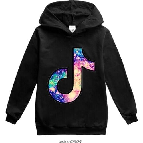 Tik Tok Kids Clothes Cotton Girls Tik Tok Coats Jackets Long Sleeve Children Hooded Sweatshirt Hoodies Toddler Baby Coat Kids