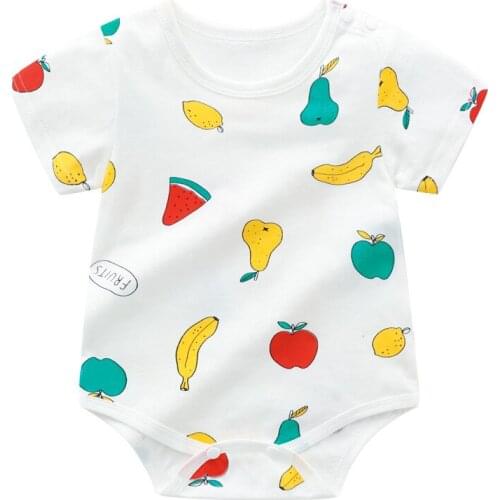 ZWY1269 Newborn Baby Romper 0-24 Months 2021 Summer Solid Color Infant Baby Boy Girl Clothes jumpsuit new born Bebies Roupas