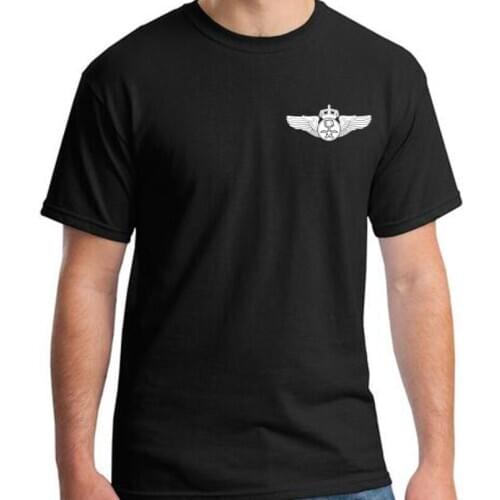 2019 new brand Cheap Sale 100 % Cotton T shirt saudi arabia Aeroclassic Personalised Pilots Wings Flight mens t shirts