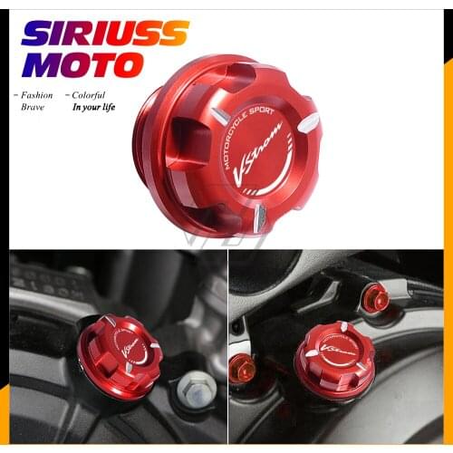 Motorcycle Accessories Engine Filler Oil Cap Case for Suzuki DL250 DL650 DL650XT DL1000 DL1000XT V-Strom All Year
