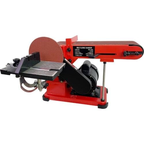 Small Bench Multi-Function Sand Plate Sand Belt Machine Polishing Machine Polishing Machine 220V