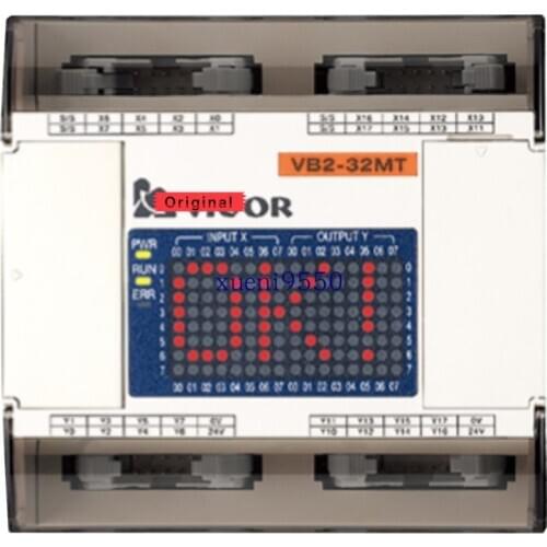 New Original VB2-32MR-A PLC 24VDC Programmable Logic Controller Module 16 Point Input 16 Point Output Main Unit