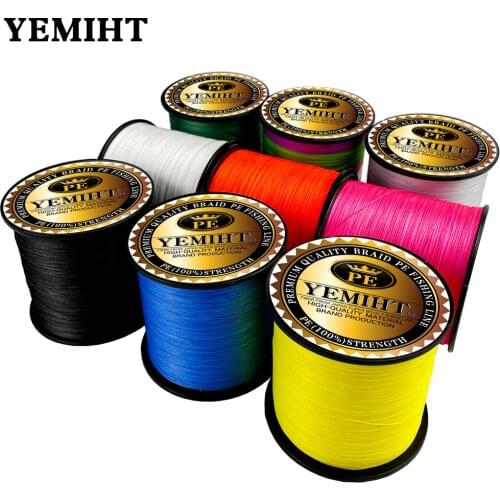 NEW 500M 4 Strands 10-120LB PE Braided Fishing Wire Multifilament Super Strong Fishing Line Japan Multicolo