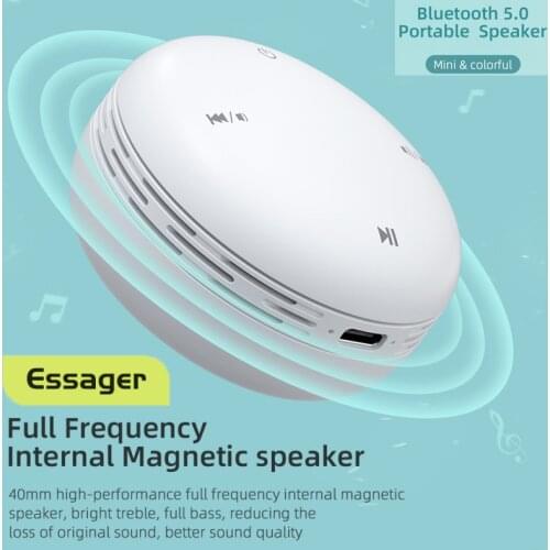 Essager Mini Portable Bluetooth Speaker Wireless Sound Box HiFi Bass Speaker For Laptop Phone Hamburger Bluetooth-Speaker