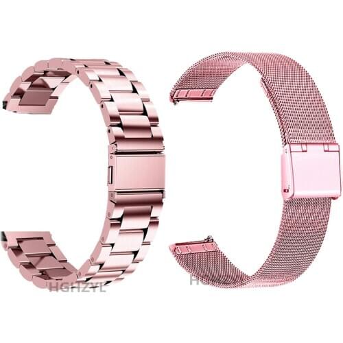 Milanese Metal Strap For Amazfit GTS Bip S GTR 42mm Smart Band Bracelet Stainless Straps For huawei watch gt 2 42mm Wristband