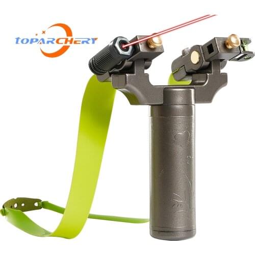 Toparchery Outdoor Slingshots for Hunting Plastic steel Slingshot 360 Spinning slingshot