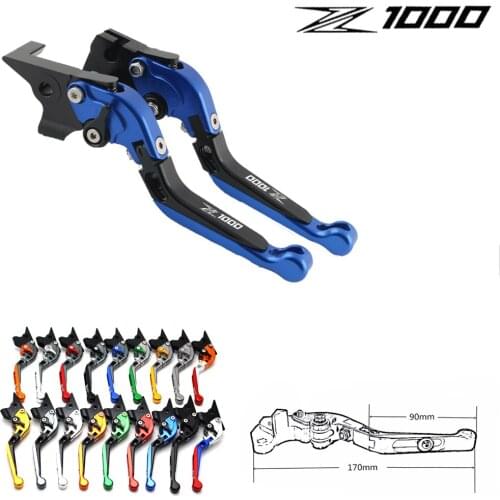 For KawasakiZ1000 Z1000 titanium alloy CNC motorcycle brake brake clutch lever 2007 2008 2009 2010 2011 2012 2013 2014 2015 2016