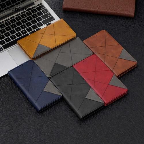 Cell Covers For Samsung A30 PU Leather Flip Phone Bag Galaxy A20 A10 A20E A40 A50 A70 A750 J4 Plus J6 Note 10 Pro S10 S10E S9