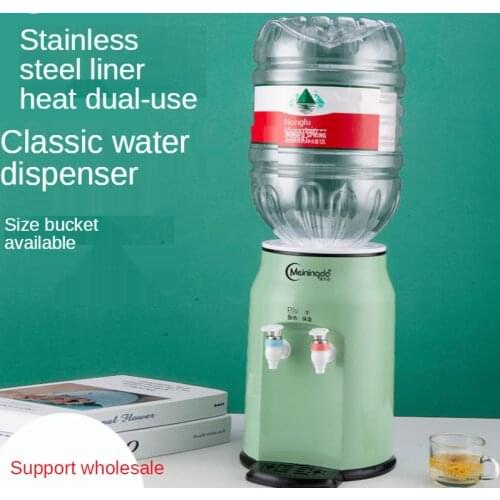 Icy and Hot Drink Machine Drink Water Dispenser Desktop Water Holder Heating Cooling Water Fountains Boiler Drinkware Tool