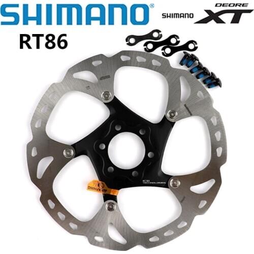 SHIMANO XT SM RT86 Ice Point Technology Brake Disc 6 Bolt M8000 Mountain Bikes Disc SHIMANO RT86 160mm 180mm 203mm MTB bike