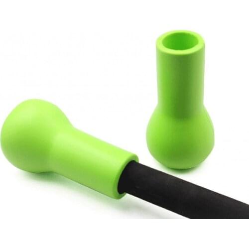 Green Lightweight Portable Comfortable To Use PVC Rod Holder Spherical Belly Top Sea Fishing Rod Pole Stand Holder Rack Tool