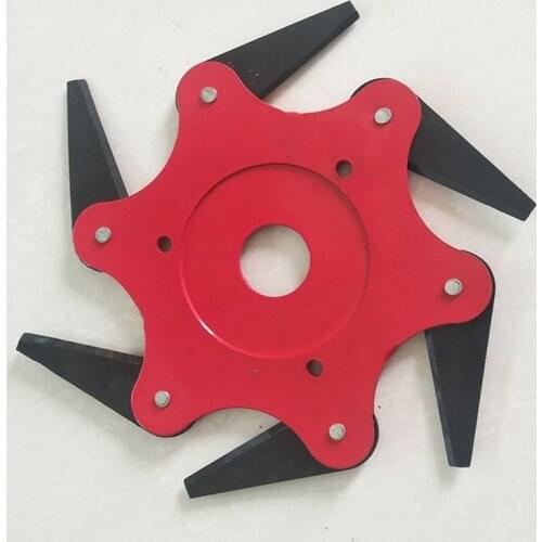 1PC Garden Power Tools 6T Blade Manganese Steel Mower Grass Trimmer Head Brush Cutter Blade Garden Lawn Machine Accessories NEW