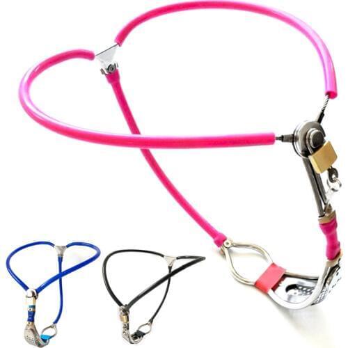 2021 Sex Shop Stainless Steel Female Underwear Chastity Device Lock,BDSM Bondage Lesbian Erotic Adult Games Sex Toys for Women