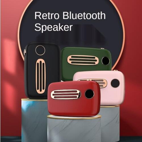 Wireless Bluetooth Speaker Cartoon Subwoofer Outdoor Plug-in Mini Audio