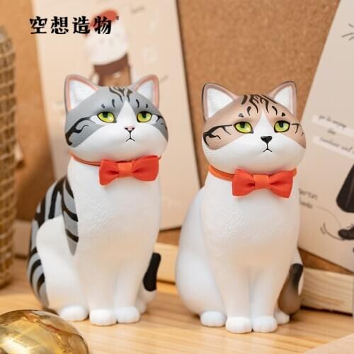 Cat Sitting fantasy creation trend Kid Doll birthday gift computer desktop decoration Kawaii Toy Blind Random Box