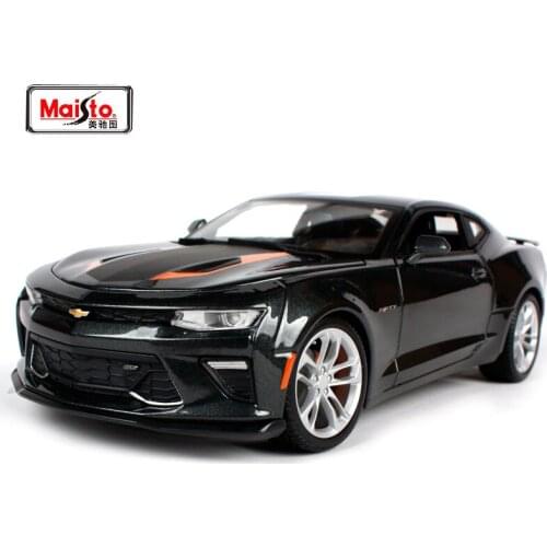 Maisto 1:18 2017 Chvrolet Camaro FIFTY 50 Anniversary Edition Sports Car Diecast Model Car Toy New In Box Free Shipping 31385