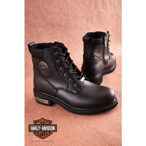 Fashion Men Leather Boots Mens Warm Fur Snow Boots Winter Shoes High Quality Split Leather Comfortable Ankle Men Warm Boots