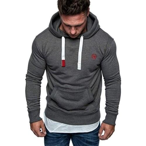 Mens Hoodies embroidery 2020 Spring Autumn mens sweatshirt Casual hoodie men pullover Streetwear men clothing man hoodies