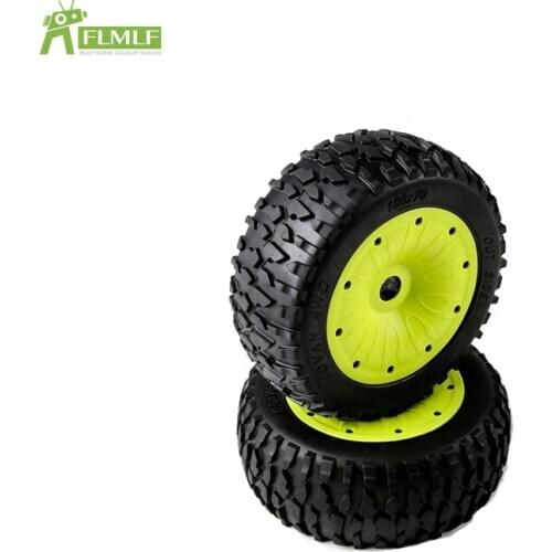 Off-road or Gravel Wheel Tires Assembly Kit for 1/5 Losi 5ive T Rofun Rovan LT Kingmotor X2 BAJA 4WD SLT Rc Car Toys Game Parts