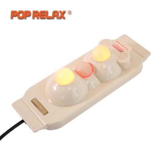 POP RELAX 3 Ball Jade Prostate Massage Device Far Infrared Thermal Heating Therapy Body Relax Pain Relief Heater Jade Massager