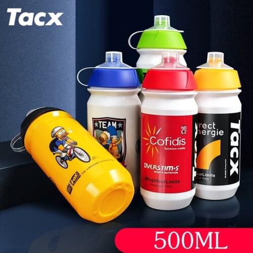 500 ML Cycling Bike Water Bottle Bicycle Portable Kettle Water Bottle Plastic Outdoor Sports Mountain Bike Drinkware