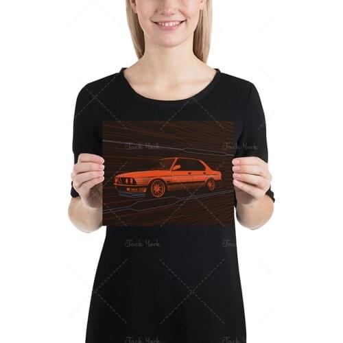 BMW E28 Poster | Wall Art | Alpina