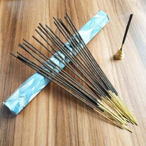 S 1 Small Box White Sage Indian Incense Sticks Meditation Jasmine Lavender Stick Incense Bulk Optional Incense Burner Copper